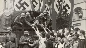 Watch Adolf Hitler's campaign for the chancellor and Joseph Goebbels's role in promoting his propaganda and terror