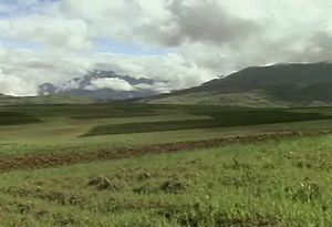 Observe the agricultural and bartering practices of the Aymara Indians near Lake Titicaca in the Altiplano