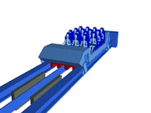 Learn how electromagnets sling roller coasters to high speeds