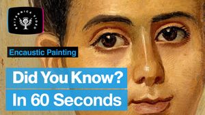 Explore the history of encaustic painting
