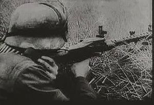 Study how Stalin's Soviet Union employed scorched-earth tactics against German troops on the Eastern Front