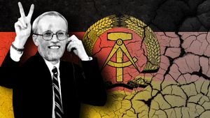 Learn about the first free parliamentary elections in East Germany, which resulted in the election of Lothar de Maizière as the first democratically elected prime minister of East Germany, 1990