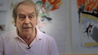 Hear caricaturist Gerald Scarfe talk about his life and work