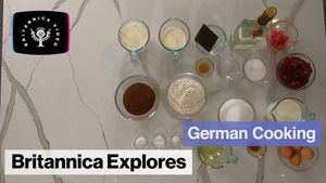 Explore food history and learn how to make a German Black Forest cake