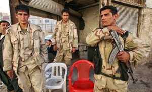 Kurdish soldiers