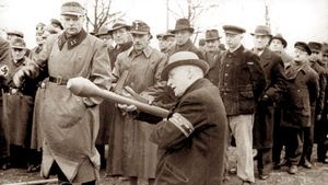 Learn about Hitler's Home Guard campaign to defend Germany after the mounting losses of the Wehrmacht against the Allied forces