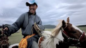 See horse racing at Naadam festival in Mongolia