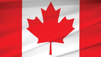 The national flag of Canada. O Canada, Canadian flag, Canada flag, flag of canada, O' Canada. Blog, Homepage 2010, arts and entertainment, history and society