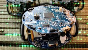 Observe the testing of micro-robots to sort out the better equipped and the more intelligent