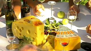 Learn about cheese making and how the holes are created
