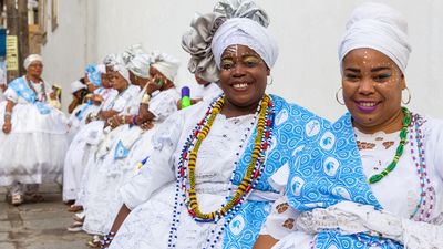 Learn about the Candomblé religion practiced in Bahia, Brazil