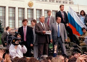 Boris Yeltsin; collapse of the Soviet Union