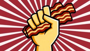 Learn about the chemical compounds and their reactions which gives bacon their delicious aroma