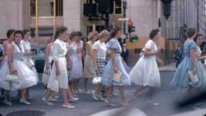 Learn when women started wearing pants in the United States
