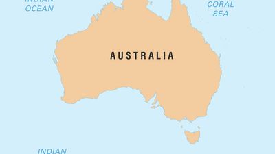 World Data Locator Map: Australia